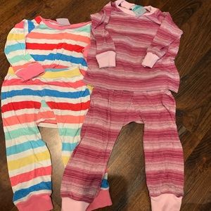 Cat and cow pajamas - toddler girl